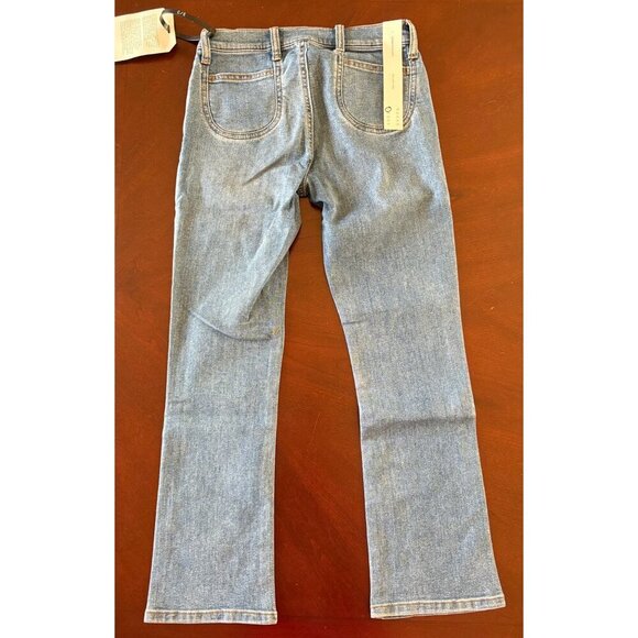 Current/Elliott NWT The Scooped Ruby Crop Jeans Size 23 Straight Cropped - Picture 4 of 12